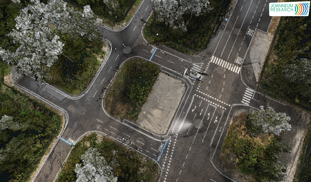 teststrecke automatisiertes fahren - digitaler zwilling-HDmap