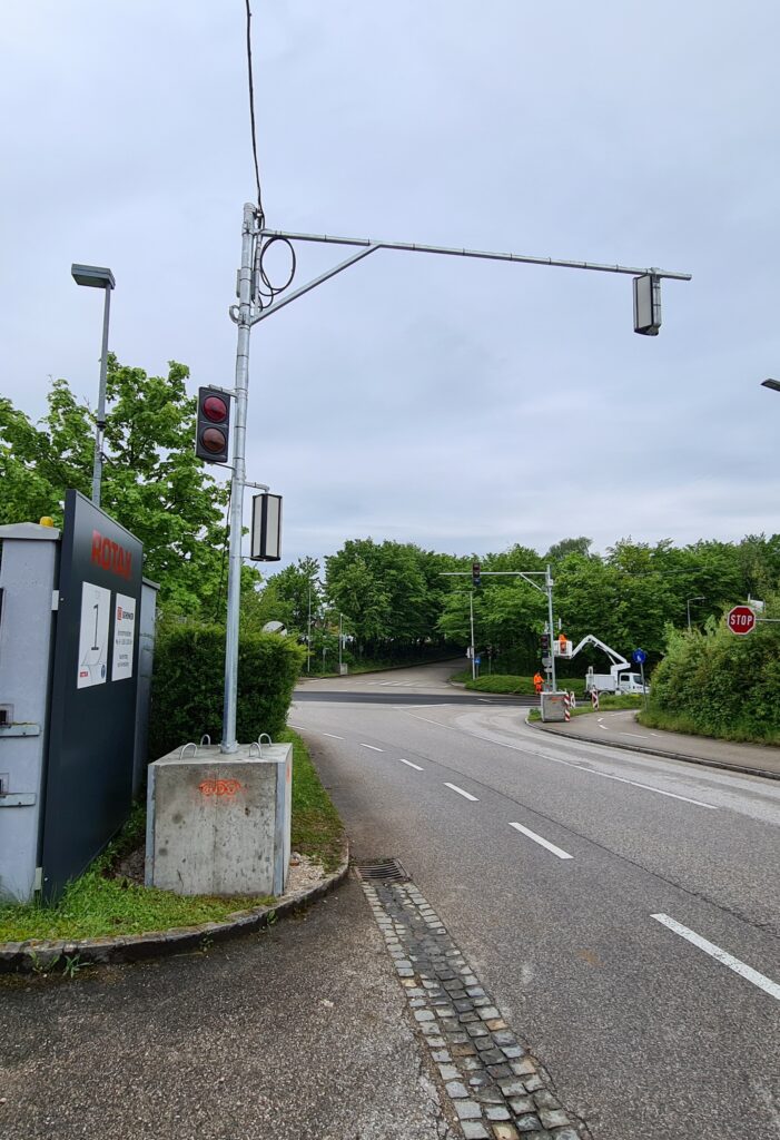 C-ITS Ampelanlage in Gunskirchen